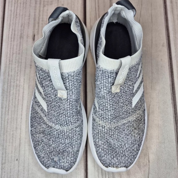 Adidas Ultimafusion Knit Running Shoes Women’s Size 8 Gray/White B96469 - Picture 6 of 12